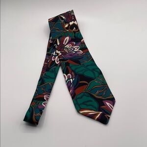 05.31.25_8_ Cavalier Made in USA 🇺🇸 Floral Patterned Tie - Multicolor